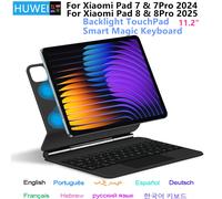 Magic Tastiera Folio Per Xiaomi Pad 7 2024 Mi Pad 7 Pro 11.2 "Tablet Smart Case per Xiaomi Pad 8 Spagnolo Tedesco tastiera copertura