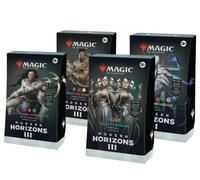 Magic TCG Display 4x Commander Deck MODERN HORIZONS 3 - ENG ENGLISH