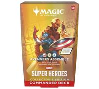 Magic TCG MARVEL SUPER HEROES Commander COLLECTOR'S Deck AVENGERS ASSEMBLE - ENG