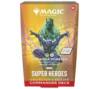 Magic TCG MARVEL SUPER HEROES Commander COLLECTOR'S Deck WAKANDA FOREVER - ENG