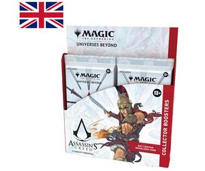 Magic the Gathering Assassin's Creed Collector Booster Box MTG Sigillato ENG