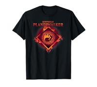 Magic: The Gathering Birthday Fire Planeswalker Portrait Maglietta