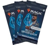 Magic The Gathering Busta di gioco di Delitti al Maniero Karlov X3 ITA