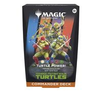 Wizards Of The Coast Magic The Gathering: Teenage Mutant Ninja Turtles Commander Deck Trading Cards 4 Units Multicolor Bambini
