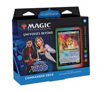 Magic The Gathering Dr Who Commander Deck Blast From The Past Inglese