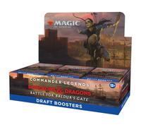 Magic: The Gathering Commander Legends: Battle for Baldurs Gate Draft Booster Box | 24 buste (480 carte Magic)