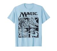 Magic: The Gathering Creature Box Up Maglietta, Uomo, Celeste, XL