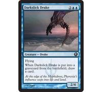 Magic: The Gathering - Darkslick Drake - Draghetto di Macchianera - Scars of Mirrodin