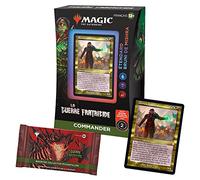 Magic The Gathering Deck Commander Guerra Fratricida con cornice retrò - Stendardo brunito di Mishra (blu-nero-rosso) + booster collector campione
