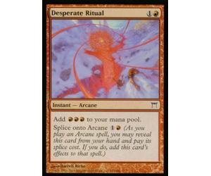 Magic: The Gathering - Desperate Ritual - Rituale Disperato - Champions of Kamigawa