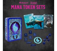 Magic the Gathering Dice and Token Pack Blue Mana