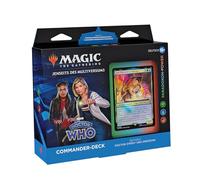 Magic: The Gathering Doctor Who Commander-Deck - Paradoxon Power (mazzo da 100 carte, confezione di campione da collezione con 2 carte + accessori) (versione tedesca)