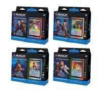 Magic the Gathering DOCTOR WHO Commander Deck Set Display 4 Mazzi ENG New Sealed