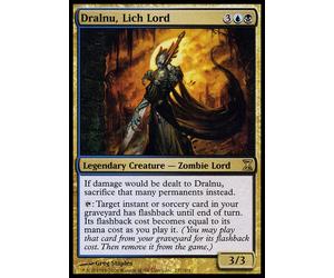 Magic The Gathering - Dralnu, Lich Lord - Dralnu, Signore dei Lich - Time Spiral