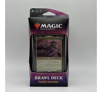 Magic The Gathering Faerie Schemes Brawl Deck Fabbrica Sigillata Raro