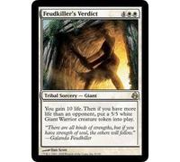 Magic The Gathering - Feudkiller's Verdict - Verdetto di Troncalotte - Morningtide