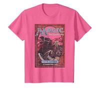 Magic: The Gathering Fifth Edition Card Maglietta, Bambini, Rosa mélange, 8 Anni