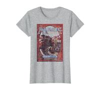 Magic: The Gathering Fifth Edition Card Maglietta, Donna, Grigio Melange, 3XL