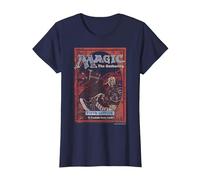 Magic: The Gathering Fifth Edition Card Maglietta, Donna, Navy, XS