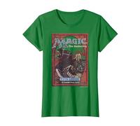 Magic: The Gathering Fifth Edition Card Maglietta, Donna, Verde Mela, M
