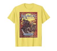 Magic: The Gathering Fifth Edition Card Maglietta, Uomo, Limone, XL