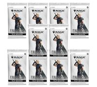 Magic: The Gathering Final Fantasy 10x Single Booster ENG - 10 Bustine Singole MTG Universes Beyond Inglese + 100 Sleeves Standard Baruzcard