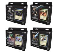 Magic the Gathering Final Fantasy Commander Deck Display 4x Mazzi ITA Sealed New