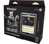 Final Fantasy: Set 4 Mazzi Commander Deck Magic MTG ITA Italiano