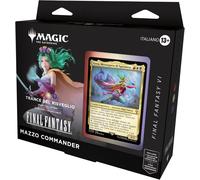 Final Fantasy: Set 4 Mazzi Commander Deck Magic MTG ITA Italiano