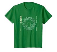 Magic: The Gathering Green Natural Order Classic Mana Poster Maglietta, Bambini, Verde Mela, 10 Anni