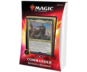 Magic: The Gathering- Ikoria Commander 2020 Army Mazzo del Comandante del reggimento spietato, Multicolore, C75760000