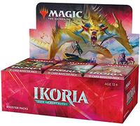 Magic The Gathering Ikoria: Tana di Behemoths Draft Booster Box | 36 Draft Booster Pack (540 carte + Box Topper) | Sigillato in fabbrica