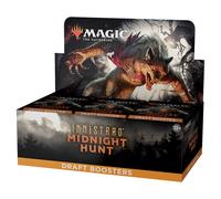 Magic: The Gathering Innistrad: Midnight Hunt Draft Booster Box | 36 buste (540 carte Magic)