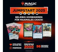 Magic: The Gathering- Jumpstart-Booste, Multicolore, ca. 20cm x 15cm x 5cm, D3232100