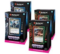 Magic The Gathering- Magia: Il Raduno-Mazzo Comandante della dinastia al Neon Kamigawa, Multicolore, MTG184
