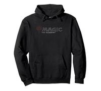 Magic: The Gathering- Magic Modern Logo Felpa con Cappuccio, Unisex per Adulti, Nero, XL