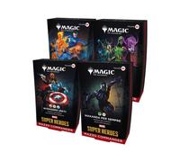 Magic the Gathering Marvel Super Heroes Commander Deck Display ITA NEW