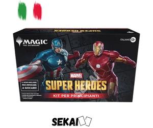 MAGIC THE GATHERING MARVEL SUPER HEROES KIT PER PRINCIPIANTI ITALIANO ITA