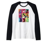 Magic: The Gathering Masters Panel Collage Full Color Maglia con Maniche Raglan