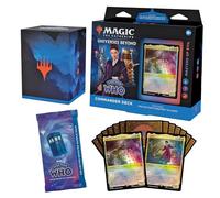 Magic: The Gathering - Mazzo Commander di Doctor Who: Masters of Evil (mazzo da 100 carte, Collector Booster Sample Pack da 2 carte e accessori) (Versione Inglese)