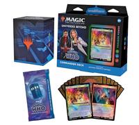 Magic: The Gathering - Mazzo Commander di Doctor Who: Paradox Power (mazzo da 100 carte, Collector Booster Sample Pack da 2 carte e accessori) (Versione Inglese)