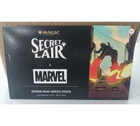 MAGIC THE GATHERING MTG SECRET LAIR SPIDER MAN HEROIC DEEDS RAINBOW FOIL EDITION