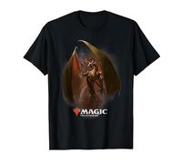 Magic: The Gathering Nicol Bolas The Elder Dragon Maglietta, Uomo, Nero, S