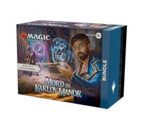 Magic: The Gathering - Omicidio in Karlov Manor Bundle - 9 Play-Booster, 30 mappe del paese + accessori esclusivi (versione tedesca)