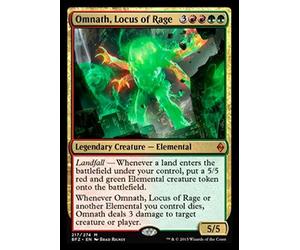 Magic: The Gathering - Omnath, Locus of Rage - Omnath, l'Iralocus - Battle for Zendikar