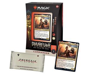 Magic: The Gathering Phyrexia: All Will Be One Commander Deck â€“ Rebellion Rising & Collector Booster Sample Pack (Versione Inglese)