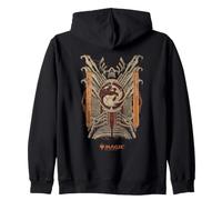 Magic: The Gathering Phyrexian Mountain Felpa con Cappuccio
