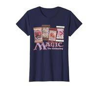 Magic: The Gathering Planeswalker Mandala Maglietta, Donna, Navy, XL