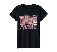 Magic: The Gathering Planeswalker Mandala Maglietta, Donna, Nero, L