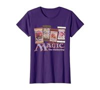 Magic: The Gathering Planeswalker Mandala Maglietta, Donna, Viola, XL